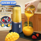 Portable Blender Bottle Electric 6 Blades Multifunction Juice Blender Fresh Juice Smoothie Blender Ice CrushCup Food Processor